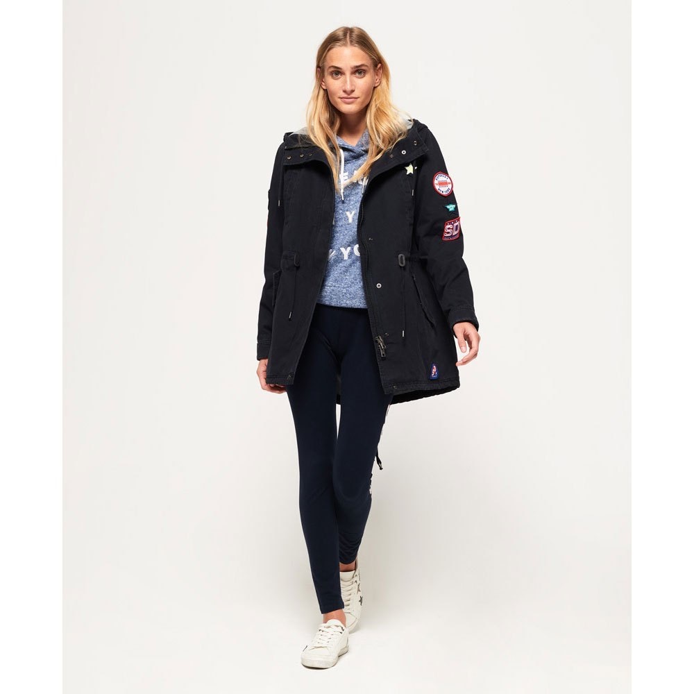 New Superdry Pacific Patch Parka Jacket - image 4